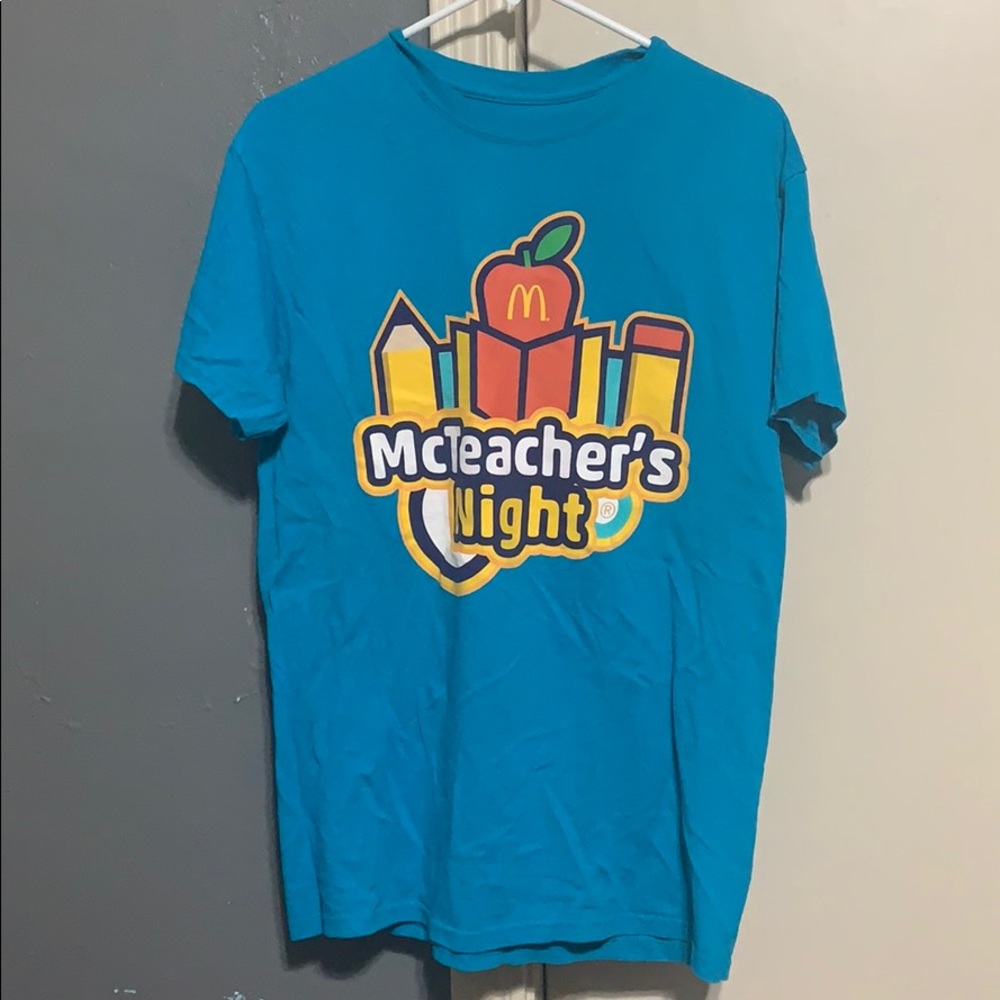 Blue McTeachers T Shirt